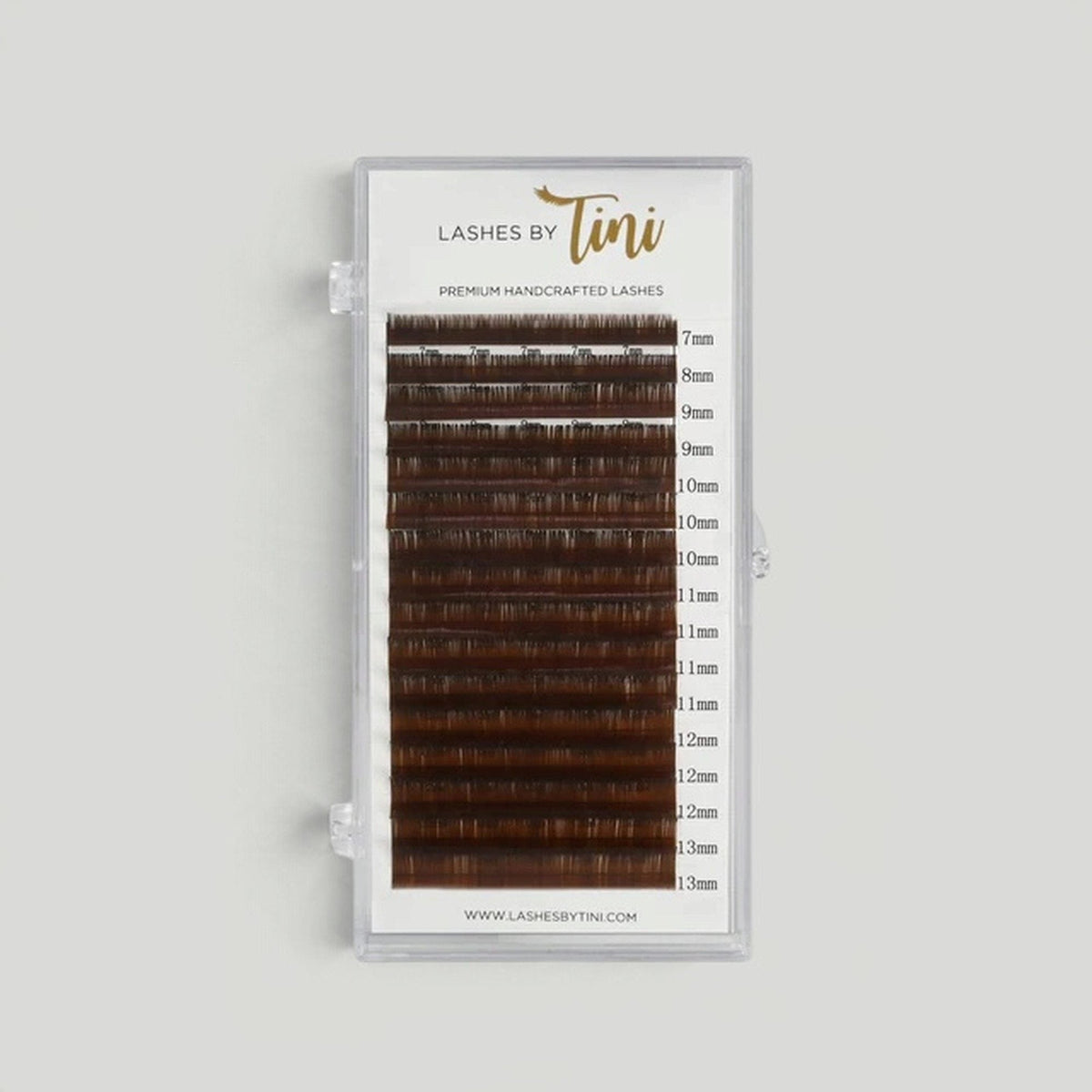 Collection Classique Flat CC - Brun Chocolat – Lashes by Tini
