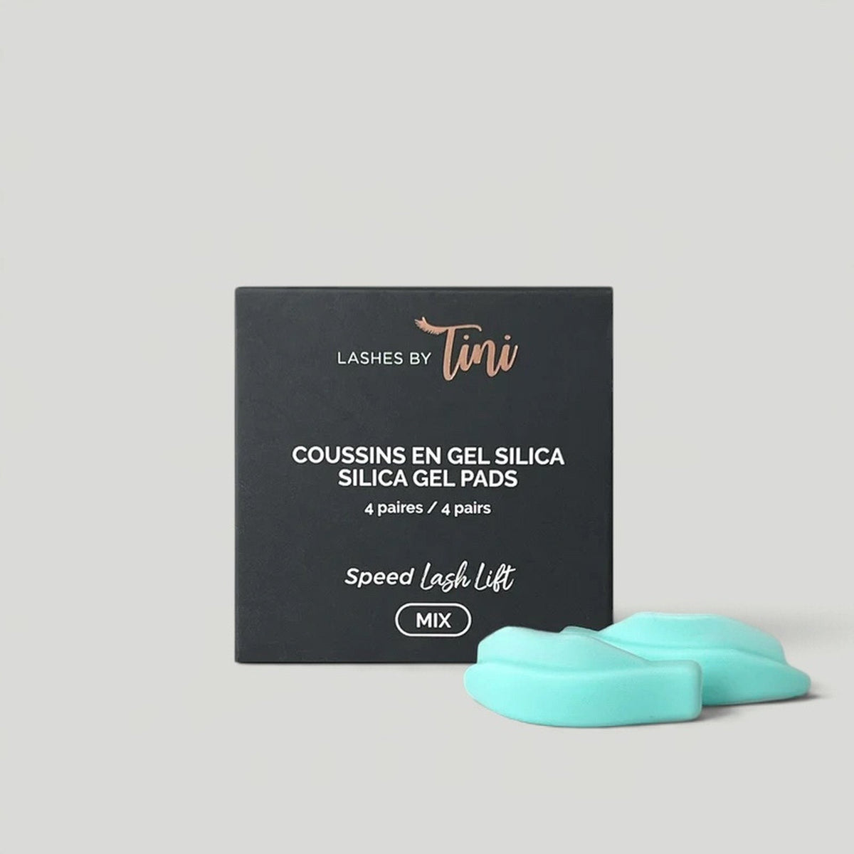 Coussins en gel silica (sans application de colle) (4 paires) – Lashes by Tini