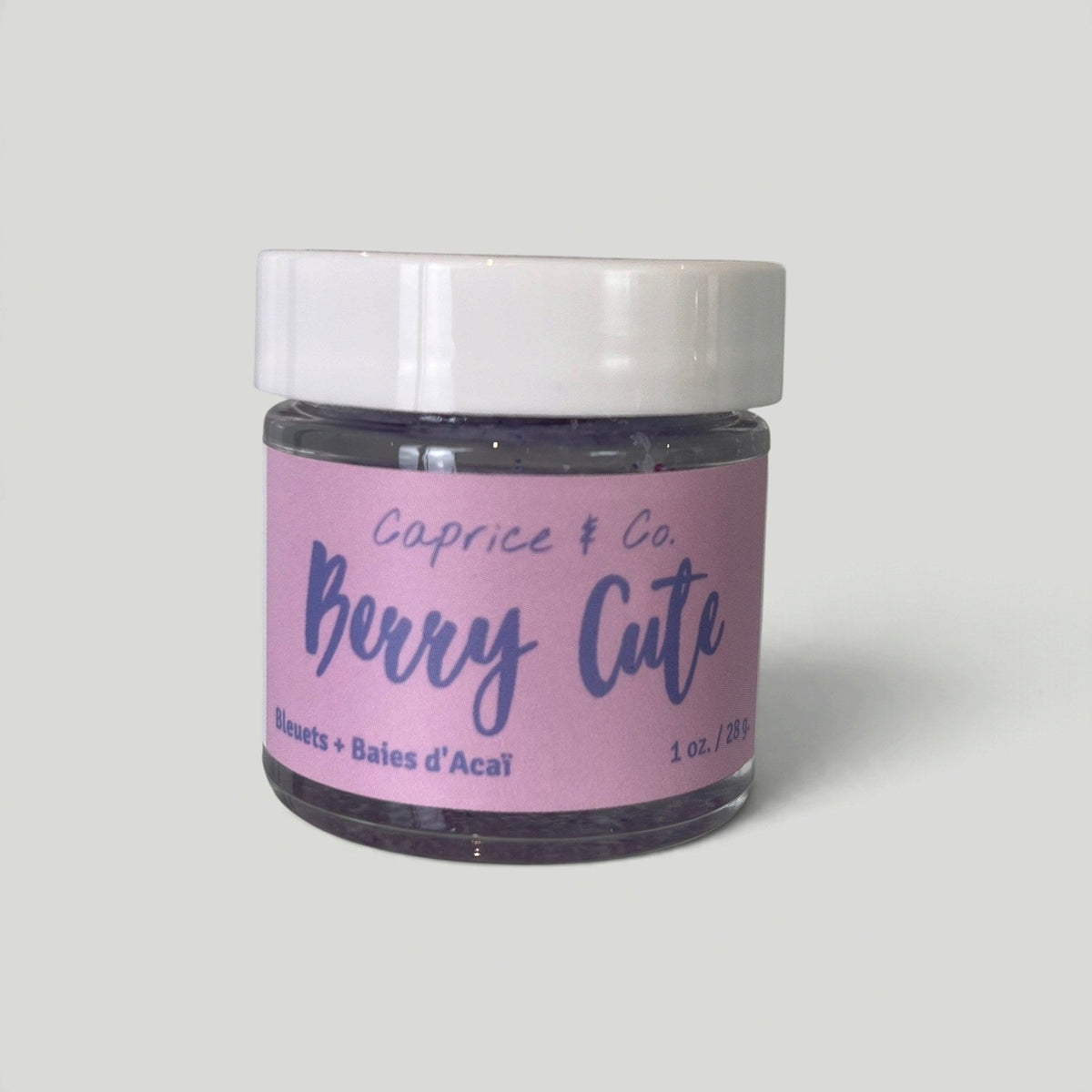 Exfoliant à lèvres Berry Cute – Caprice & Co