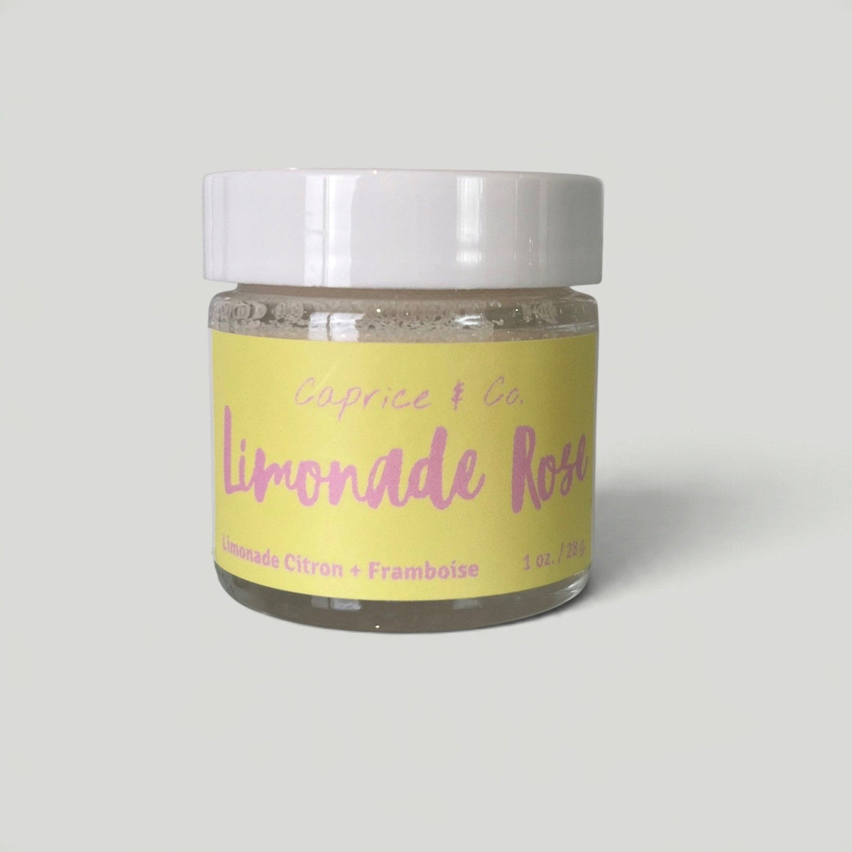 Exfoliant à lèvres Limonade Rose – Caprice & Co