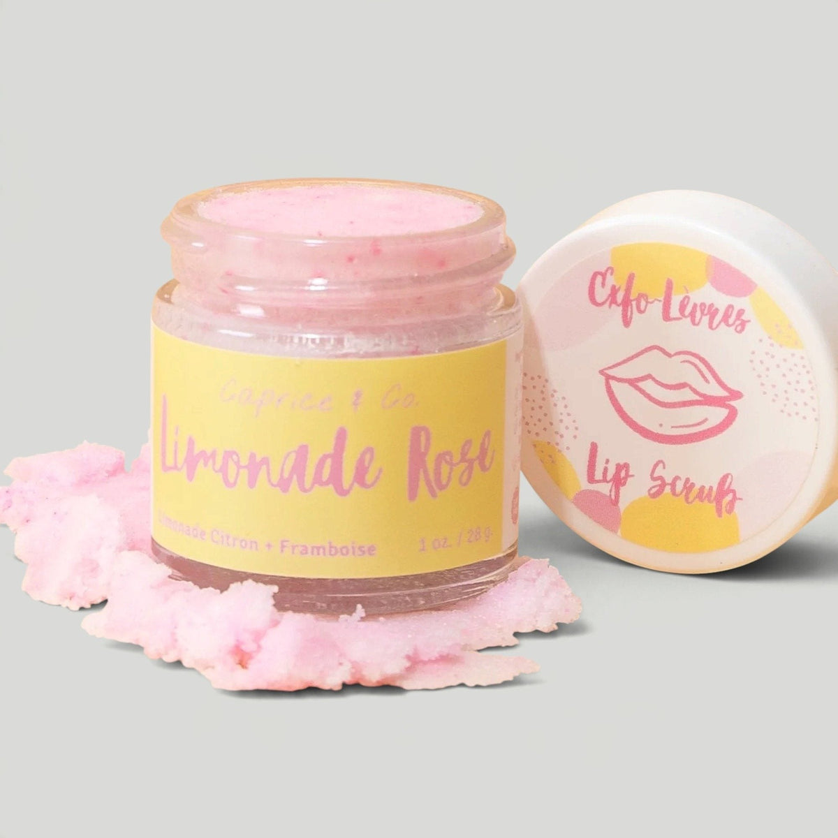 Exfoliant à lèvres Limonade Rose – Caprice & Co – photo 2