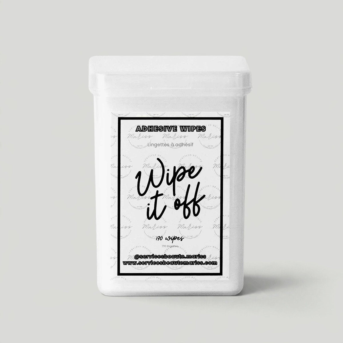 Lingettes pour adhésif Wipe it off – Mariss – photo 2