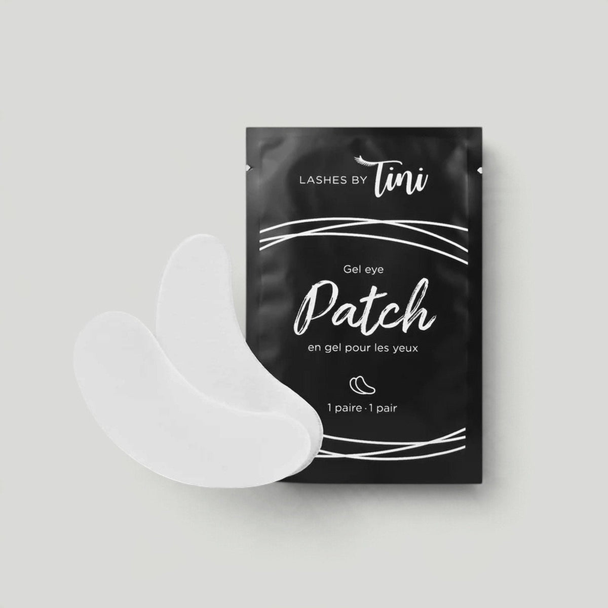 Patchs en gel pour les yeux – Lashes by Tini