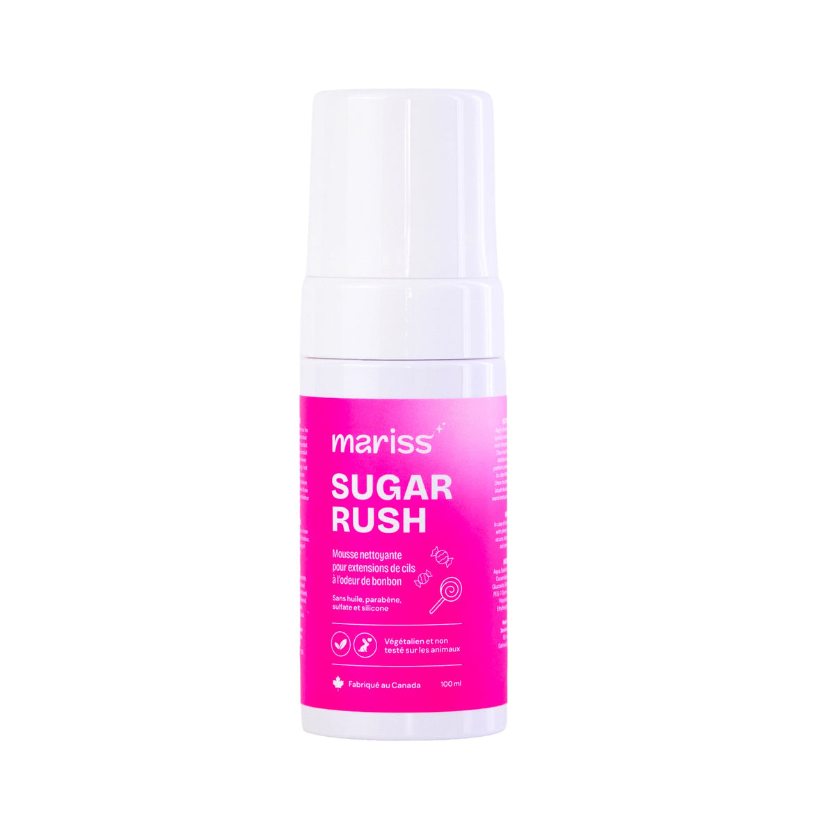 Shampoing pour cils et visage 100ml – Mariss – Bonbons