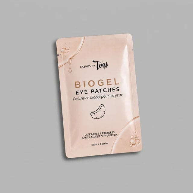 Patchs en biogel pour les yeux – Lashes by Tini