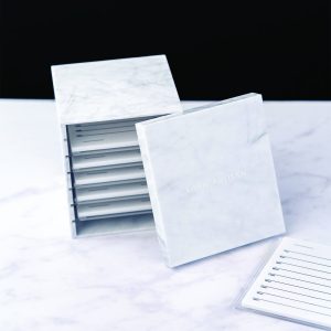 Coffret de rangement 6 plaques marbre – Lash Artisan