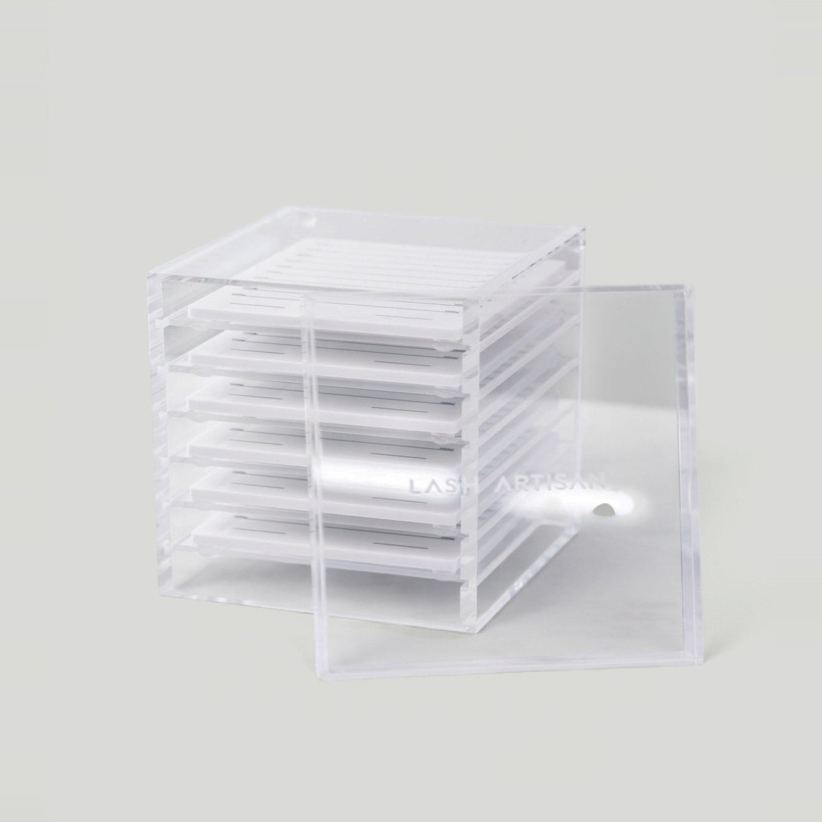 Coffret de rangement 6 plaques transparent – Lash Artisan
