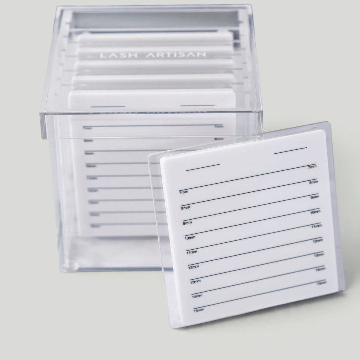 Coffret de rangement 6 plaques transparent – Lash Artisan – photo 2