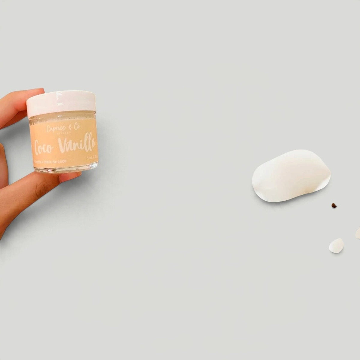 Exfoliant à lèvres Coco et Vanille – Caprice & Co – photo 3