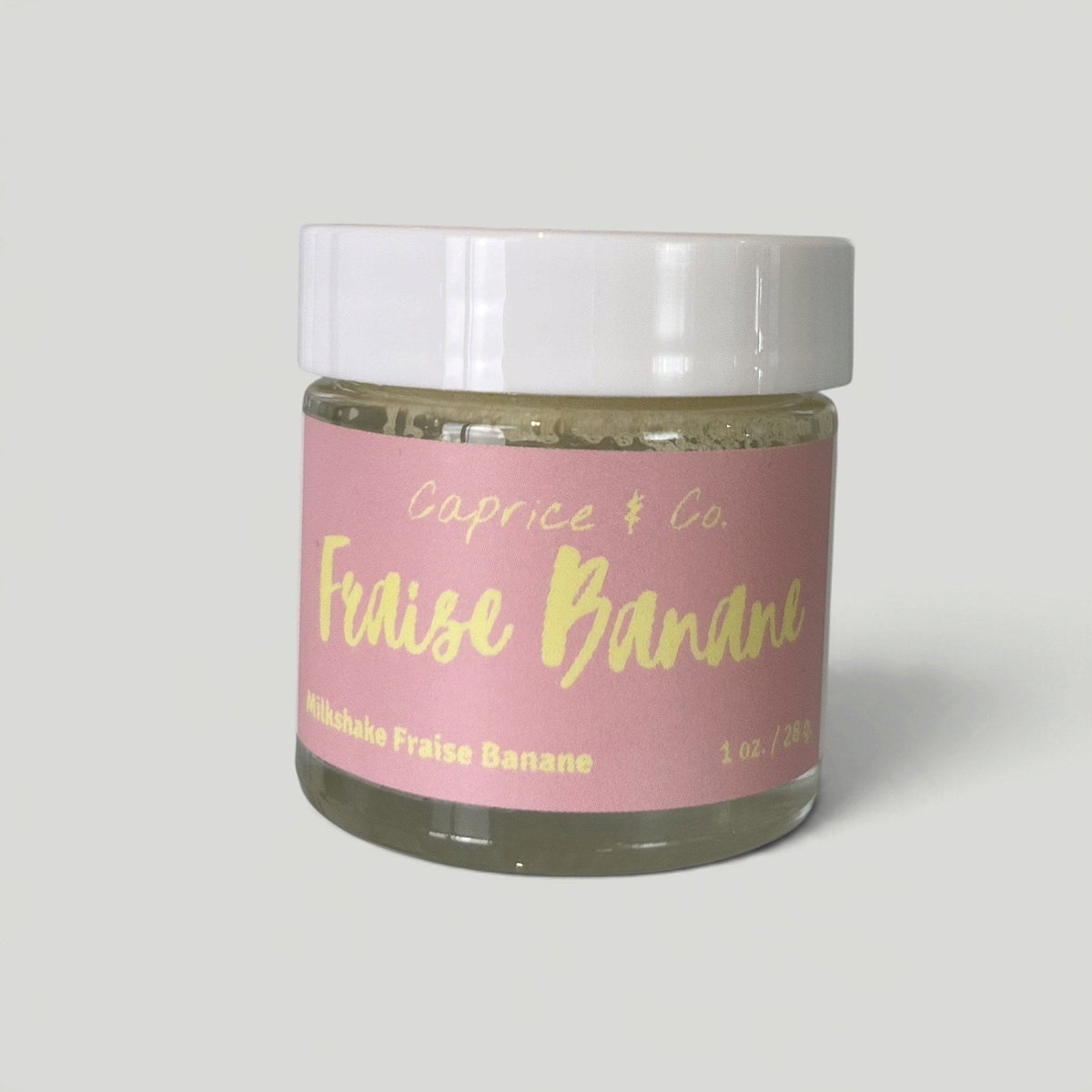 Exfoliant à lèvres Fraise Banane – Caprice & Co