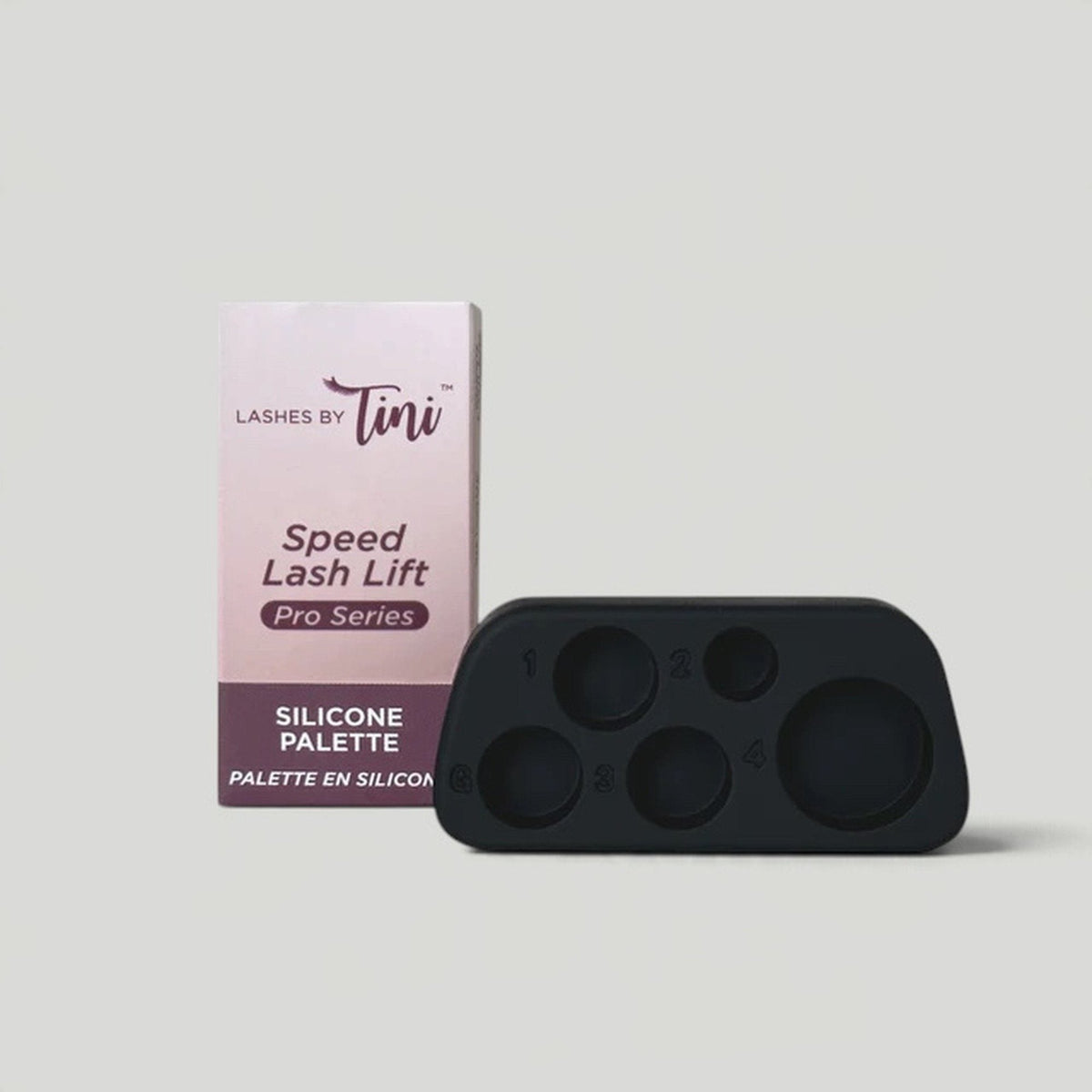 Série Speed Lash Lift Pro - Palette en silicone noir – Lashes by Tini