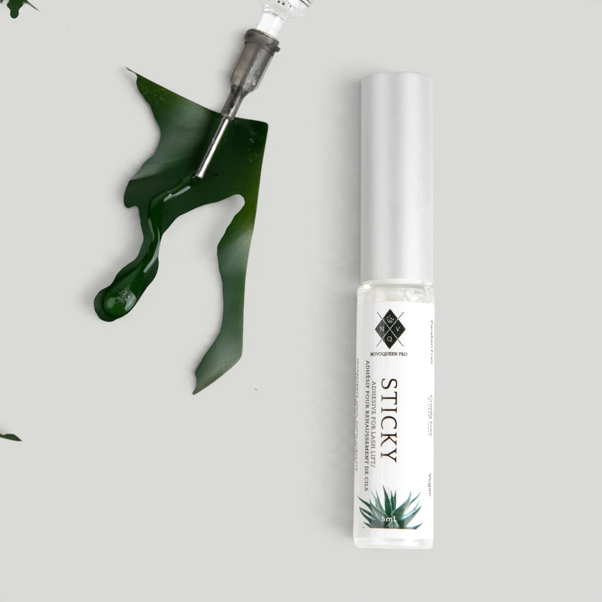 Sticky Adhesive Colle pour Lash Lift Vegan – NovoQueen Pro – photo 2